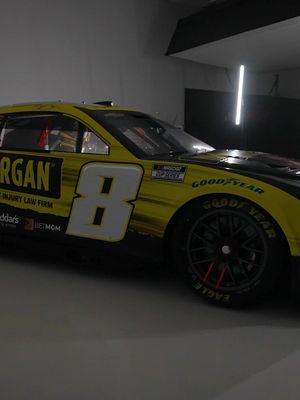 Darlington stripes are just part of the game. The No. 8 will roll into Darlington with a new @forthepeople look.