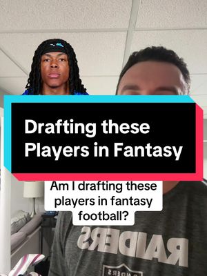 Are you drafting these guys? #fantasyfootballdraft #fantasyfootballtips #fantasyfootball #fantasyfootballadvice #raiderswalterpicks 