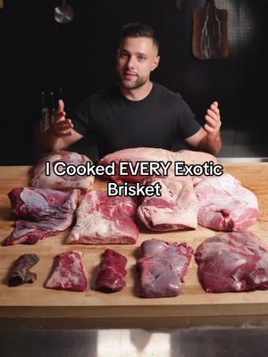 I Cooked EVERY Exotic Brisket @MaxJerky #brisket 