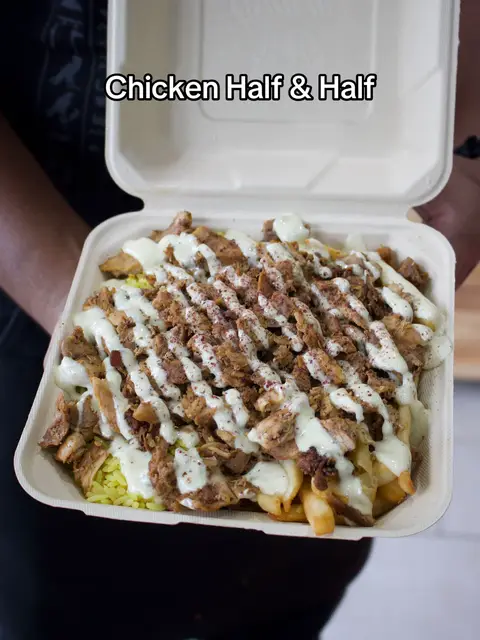 Half & Half OR Poutine? Which one are you choosing? 🌯 #viral #Foodie #osmows #fyp #viraltiktok 