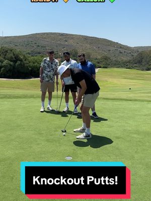 #BigWedge Knockout Putts Challenge! 