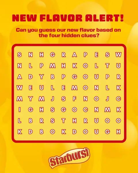 Guess our new flavor based on the 4 clues 🔎 