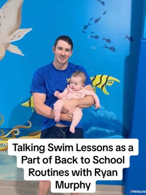 Ryan is no stranger to water and swimming, and as of just a few weeks ago, his daughter Eevi has now also been (formally) introduced to the water! 🥰 While Eevi still has a few years before heading off to school, Ryan agrees that swim lessons should be a part of everyone’s back-to-school routine. We like to think of them as part of the core curriculum! 😉 Want more information? Head to our profile and click the link in our bio! #GoldfishSwimSchool #swimlessons #babyswimminglessons #backtoschoolroutine #backtoschool
