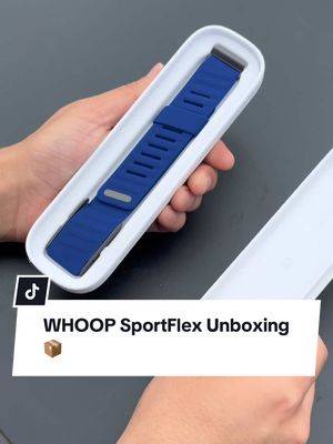 He can keep the wallet, we'll keep the WHOOP SportFlex in Rush- a high performance silicone band built to handle sweat, water, dirt, and stains. #WHOOP #healthtech #technology #Fitness #Unboxing 