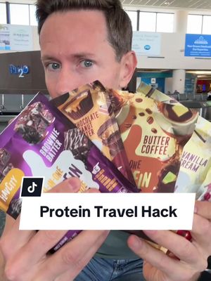 Here’s how I get 25g protein while I’m traveling ✈️  Grab the FlavCity Protein Smoothies on TikTok Shop today! Not only are they delicious, but they’re made with the best ingredients like 100% grass fed whey and collagen, functional mushrooms, organic fruit and more! Get the sampler pack & FREE GIFT then let me know what you think! #tiktokshopcreatorpicks #proteinshake #travelhack #tiktokshop #proteinsmoothie 