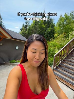 This is for those who want to travel solo but are scared to do it ‼️ I was so scared on my first solo trip but I’m so glad I took that first step of solo traveling 🙌🏼 You don’t have to go to a whole another country! Start small and plan a solo trip to a town near you and see how you like it ☺️ #solotravel #solotraveler #solofemaletravel #solotraveling 