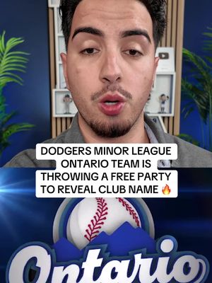 The Dodgers new minor league team in Ontario is hosting a free launch party on September 18 to reveal their club name 🔥 Joe Kelly, Eric Gagne and more former Dodgers will be present! #losangeles #dodgers #fyp #MLB 