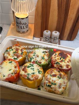 Last dinner in the apartment ❤️ #glutenfree #cookingasmr #stuffedpeppers #falldinner #dinneridea 