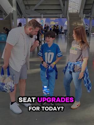 Did someone say surprise seat upgrades?!? Only in the Vivid Seats app #vividseats #upgrade #tickets #lachargers #surprise 