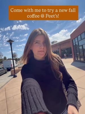 Come with me to try a new fall coffee @ Peet's: Coffee Popping Pearls!