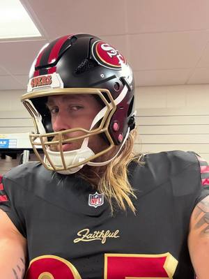Saloon font and all black? Woot woot @San Francisco 49ers 