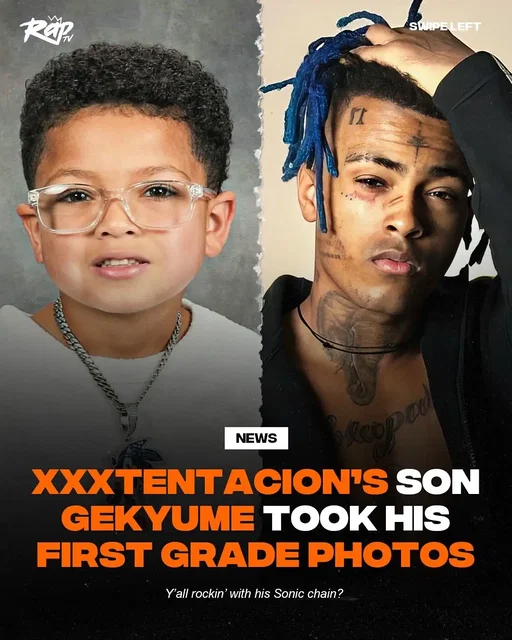 #XXXTENTACION's son Gekyume took his first grade photos 🥲❤️ #RapTV #Gekyume #xxxtentación #xxxtentacionedits 