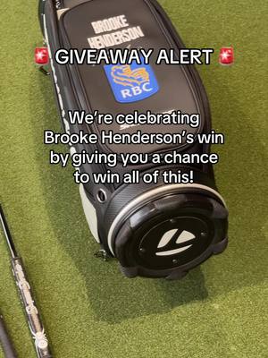 Brooke Henderson has won our national open for the second time. 🇨🇦 We’re giving you a chance to win a very special prize to celebrate this historic win! To enter: 1️⃣ Follow us 2️⃣ Like this post 3️⃣ Tag 3 friends in the comments. Full rules and details at the link in bio