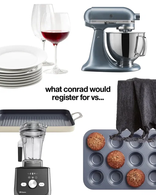 But no matter what, they’re going to need a new hurricane vase.  #registry #weddinggift