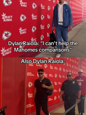 Dylan Raiola looks EXACTLY like Mahomes walking into Arrowhead 😭 #nebraska #chiefs #kansascity #cfb #nfl 