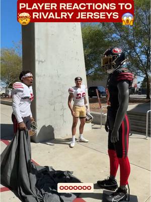 Drop an emoji of your reaction #49ers #rivalryjersey #fredwarner #trentwilliams #deommodorelenoir 