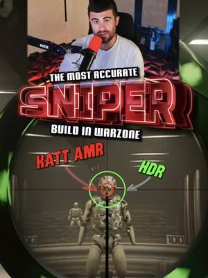 Katt Amr: the most accurate SNIPER in Black Ops 6 Warzone.  Here’s how to build it properly… 🫡🫡  #cod #callofduty #warzone #meta #blackops6 