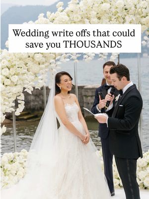 You and Taylor Swift can both use these tips to get a tax write off and save $$$ on your wedding! #money #bride #TaylorSwift #swifties #wedding