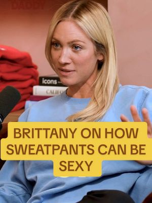 You can ABSOLUTELY wear sweatpants. Brittany Snow full episode is back on YouTube! Link in bio to watch 😘