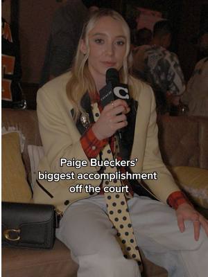 Let’s be honest...@Paige Bueckers is everyone’s role model 🥹 #CoachNY #CoachxWNBA