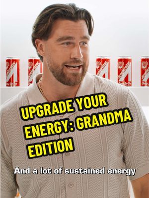 If grandma can upgrade her energy, so can you 👀 #UpgradeYourEnergy @Travis Kelce 