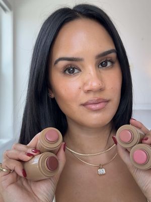 Rhode Pocket Blush favorite shades 🤎  My top 4 must-have shades from @rhode skin  ✨ Toasted Teddy ✨ Tanline ✨ Freckle ✨ Sprinkle #RhodePocketBlush #RhodeBeauty #creamblush #favoriteblushes #RhodeBlush