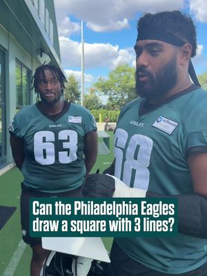 Had to think outside the box for this one #eagles #nfl #challenges 
