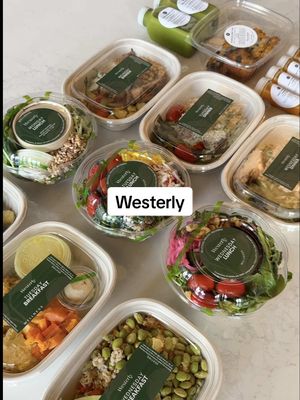 Stress-free & well-fed thanks to @Westerly 🥗✨ Fresh, chef-crafted meals, that are gluten-free & dairy-free, delivered to your door and ready to heat & eat. No prep. No clean-up. Just wholesome flavor and all the time back in your day.  Thank you Westerly for making my life a little easier this week! #WesterlyKitchen #MealDelivery #seattlefoodie #seattlefood #seattlefoodscene     
