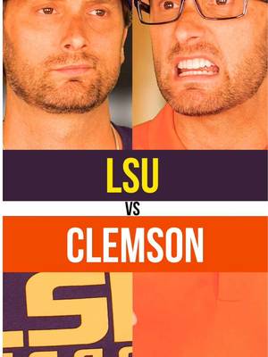 It’s #lsu vs #clemson 😂 Made possible by Renasant Bank and Alumni Hall (where I get all my gear)! #CollegeFootball #comedian 