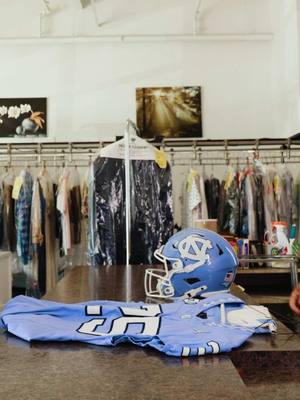Bringing out the classics for game 1️⃣.#northcarolina #tarheels #goheels #carolinafootball #uniformreveal 