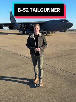 Did you know the B-52 Stratofortress use to have a tailgunner?