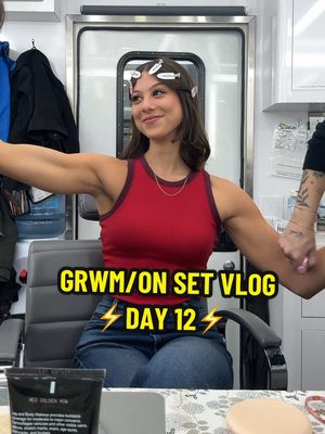 what’s your favorite kind of weather? ☔️ Clash of the Thundermans 2026 ⚡️ #grwm #morningroutine #Vlog #behindthescenes #bts 