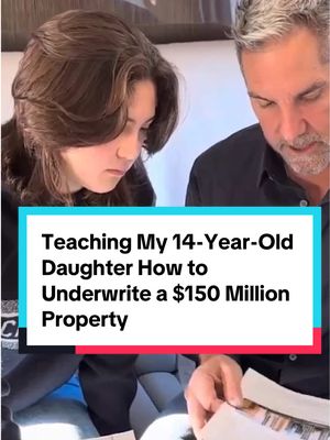 Teaching My 14-Year-Old Daughter How to Underwrite a $150 Million Property | @Sabrina Cardone 
