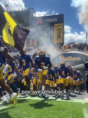 Feels good to be home 💛 💙  #H2P #ncaa #CollegeFootball #pitt #pittsburgh 
