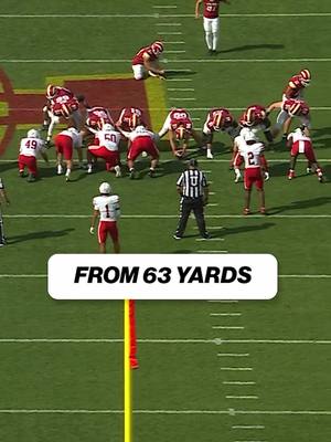 KYLE KONRARDY FROM 63!!  HISTORY! 🙌 @CFB on FOX 