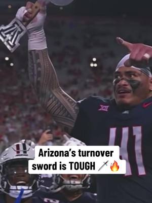 Inside look at @Arizona Football’s cactus sword 🗡️👀 #cfb #CollegeFootball #football #sword 