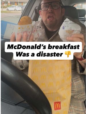McDonald’s breakfast ends in a disaster.  #mcdonaldshacks #mcdonaldsbreakfast  #foodreviews 
