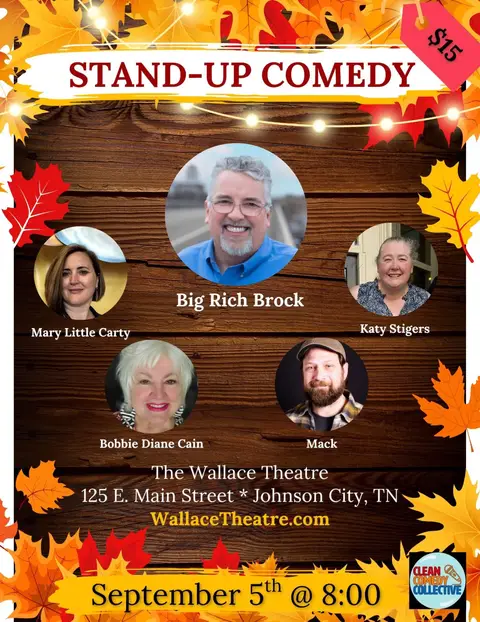 Great Night of Comedy - Friday 9/5 Johnson City TN