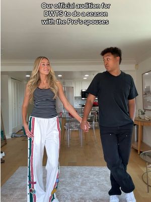 Need to see Sam do this dance next @Lindsay Arnold Cusick @Witney  Carson 👀😂 #dwts #dancingwiththestars #husbandandwife #couples 
