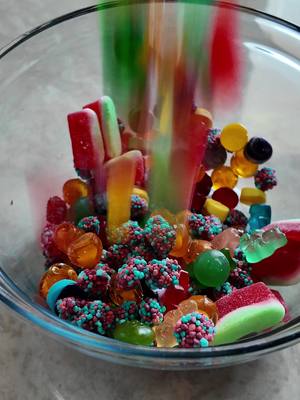 this salad on repeat >>> #candysalad #nerdsgummyclusters #nerds #explore