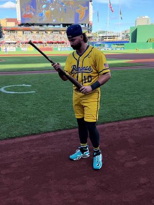 was blessed to bring the bat tricks back home to Pittsburgh! thank you to all family, friends, and fans who have supported my journey 