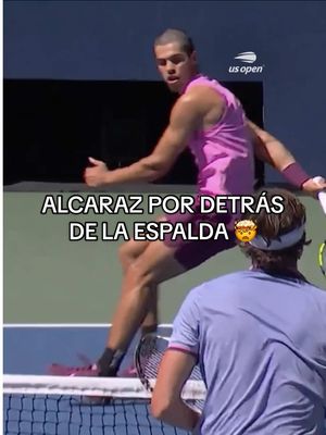 ¡¡¡¡ESTO NO ES NORMAL!!!! #USOpen #tennis #parati #TikTokDeportes #carlosalcaraz @Carlos Alcaraz 🧠❤️🥚🥚 