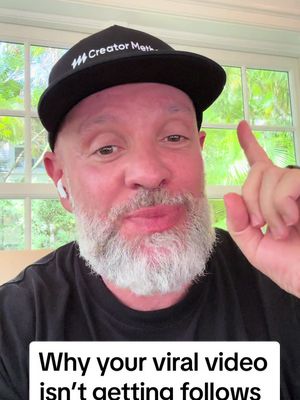 Stop getting upset because your one viral video didn’t skyrocket your follower count. It rarely works that way! Consistency over time gains audience. Yes, you’ll have pockets of virality throughout your career, but to think that the first time someone sees you, they’re instantly gonna follow you, it’s unrealistic. Think about it for yourself. Do you follow every account when you see a video? Of course not. Create consistently and the followers will come 