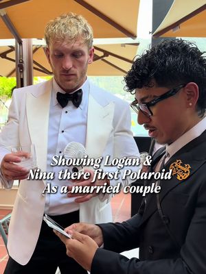 This has to be one of my favorite videos, Logan and Nina’s reaction to there first Polaroid as a married couple🥲 @Polaroid @Nina @Logan Paul #loganpaul #ninaagdal #immanthonyy #polaroid #wedding 