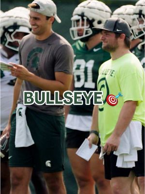 bullseye 🎯🗣️ go behind the scenes of @MSU Football with “This is State” - watch at the link in our bio 🔗 #michiganstate #msu #spartans #fyp 