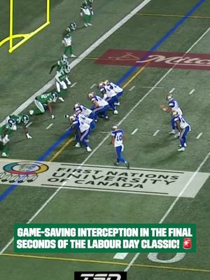 Now this is what you call an OK Tire #LDWeekend thriller! 😮‍💨 #CFL #cflfootball