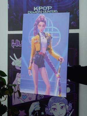 Real idols don’t just slay charts… they slay demons. Seal the Honmoon with this Netflix-licensed #KPopDemonHunters metal poster collection by Displate. Link in bio. #kpopdemonhunter #kpopdemonhunters #netlfi @netflixgeeked