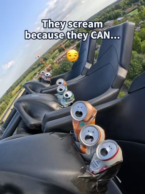 ...and it sounds Soda'm good! 🤪 #EuropaPark #rollercoaster #themepark #can #scream