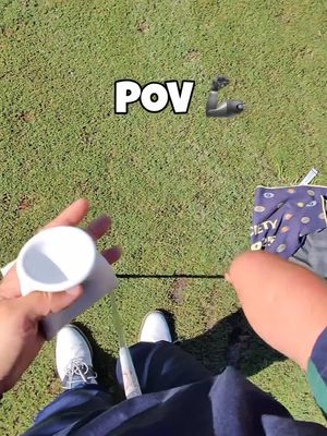 POV  . . #adaptiveathlete #adaptivegolfer #prosthetics #1arm1hcp #golf 