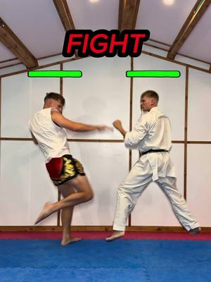 Karate vs Muay Thai VIDEO GAME
